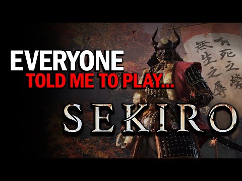 Everyone told me to play… SEKIRO: Shadows Die Twice