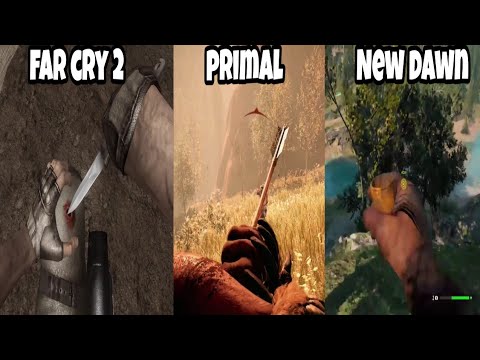 Evolution Of Healing Animations In Far Cry