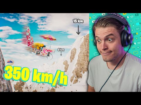 Extrémny Zjazd na Zmrzlinárskom Bicykli! Riders Republic *úletík by som povedal*