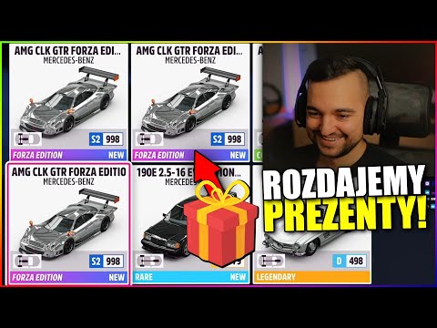 🎁 Wysyłamy i odbieramy prezenty w Forza Horizon 5 :O ❄🎁