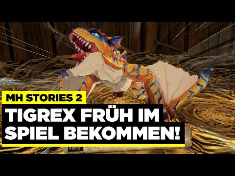 🐣So bekommst du Tigrex als Monsti früh in Monster Hunter Stories 2 – MH Stories 2 Tigrex Ei bekommen