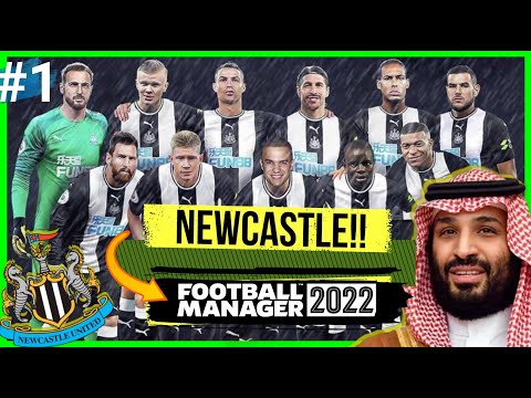 💥 CAPÍTULO 1. NEWCASTLE EL NUEVO RICO en FM22 | PRIMERA PARTIDA en FOOTBALL MANAGER 2022 ESPAÑOL 😱