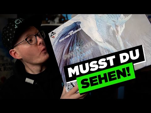 😍 Wunderschöne Velkana Statue Unboxing! Monster Hunter World Iceborne Velkana Statue Unboxing