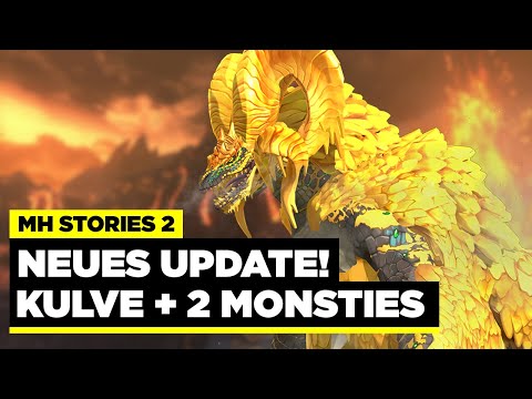 😍Großes Update Blitzschlag Astalos, Zornklingen Glavenus, Kulve Taroth Monster Hunter Stories 2 News