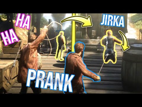 🤠 Vtipné momenty s Jawem a Jirkou ve "Westernovém GTA"