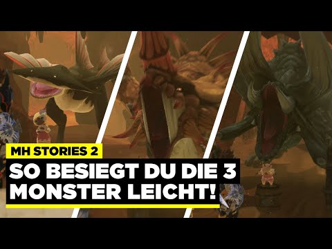 🤯 MH Stories 2 Ältestenbau Z3 Guide, Cephadrome Monoblos schwarzer Diablos Monster Hunter Stories 2