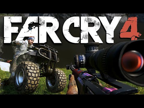 Far Cry 4 Co-op Funny Adventures – Angry Elephants, Wolves, Demon Fish, Beast Sniper!
