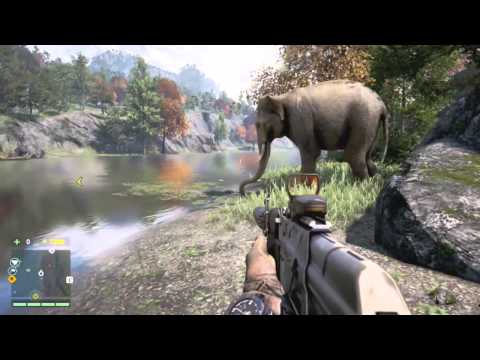 Far Cry 4 – Elephant vs Crocodile