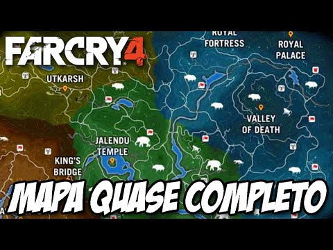 Far Cry 4 – Mapa QUASE completo e a festa do IAQUE