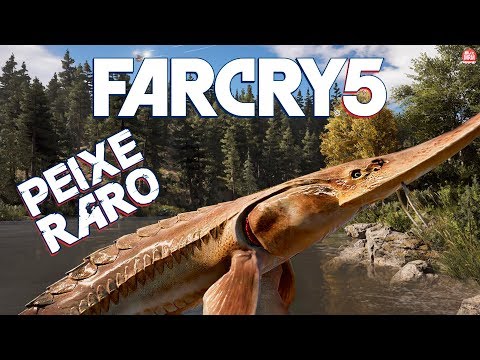 FAR CRY 5 – PESCANDO PEIXE RARO: O ALMIRANTE + VARA DE PESCA MENINO PRODÍGIO