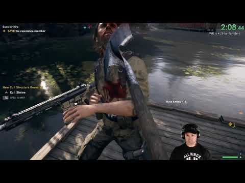Far Cry 5 Speedrun Dutch's Island 4:28 [WR]