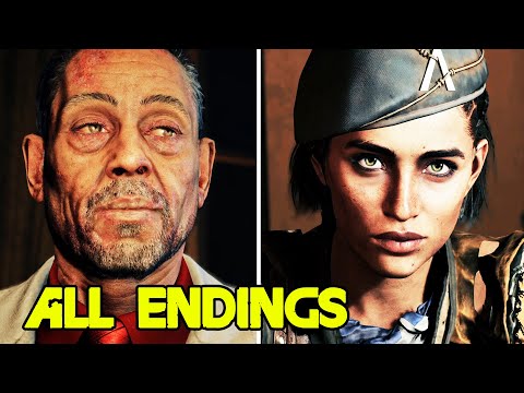 Far Cry 6 – All ENDINGS (True Ending And Secret Ending) PS5 2021