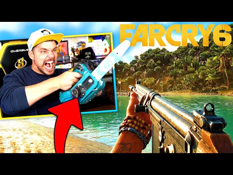 FAR CRY 6 GAMEPLAY avec une manette UNIQUE AU MONDE !! (No Spoilers)