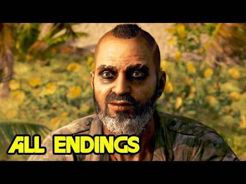 Far Cry 6 VAAS Insanity DLC – ALL ENDINGS (Leave Ending, Stay Ending & Secret Ending)