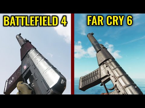 Far Cry 6 vs Battlefield 4 – Weapons Comparison