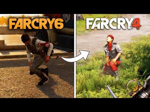 FAR CRY 6 vs FAR CRY 4 – Physics and Details Comparison