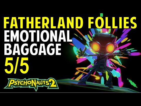 Fatherland Follies: All Emotional Baggage & Tags Locations | Psychonauts 2 (Collectibles Guide)