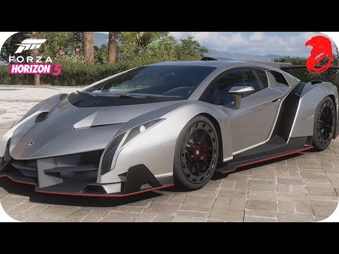 FH5: TUNEAMOS EL LAMBO VENENO!! Forza Horizon 5 con Flowstreet