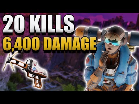 First 20 Kill 6,400 Damage With Wattson Heirloom | Apex Legends Season 11