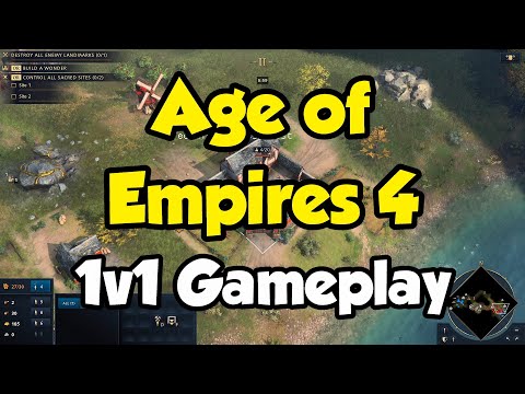 First Age of Empires 4 Game! 1v1 as English