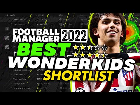 FM22 BEST WONDERKIDS SHORTLIST – 600+ Players! | Football Manager 2022