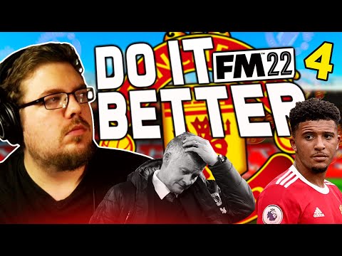 FM22 REBUILDING MANCHESTER UNITED #4 | Do It Better | Football Manager 2022