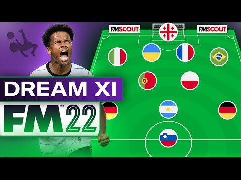 FM22 Wonderkids DREAM TEAM so far | Football Manager 2022 Wonderkids