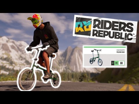 FOLDING BIKE Stunts In Riders Republic?!