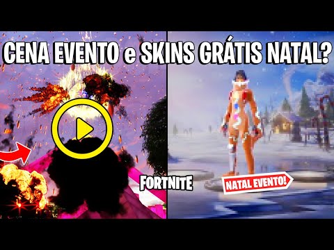 FORTNITE – CENA BOMBAS EVENTO e SKINS GRÁTIS EVENTO NATAL 2021?