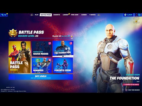 Fortnite Chapter 3 FULL BATTLE PASS (100 Tiers, Quests, Map, & More)