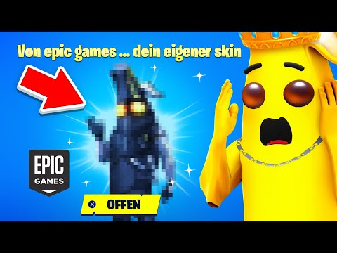 Fortnite gibt mir MEINEN EIGENEN neuen SKIN?😱 (krass)