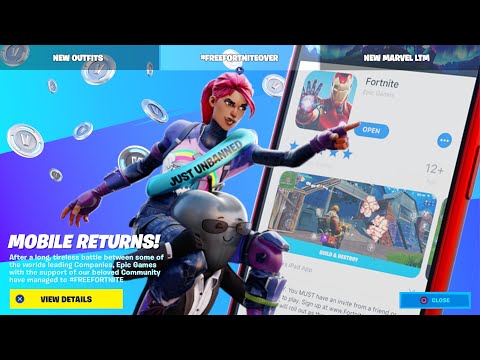 FORTNITE MOBILE RETURNS!