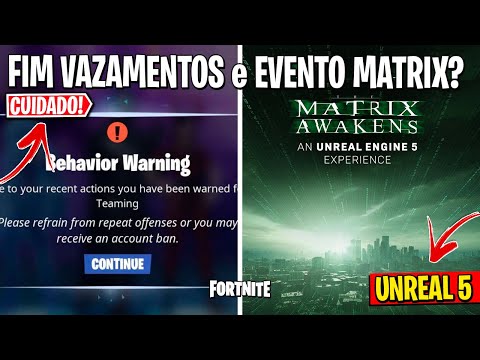 FORTNITE – TEMA CAPÍTULO 3, FIM DOS VAZAMENTOS e JOGO CANCELADO