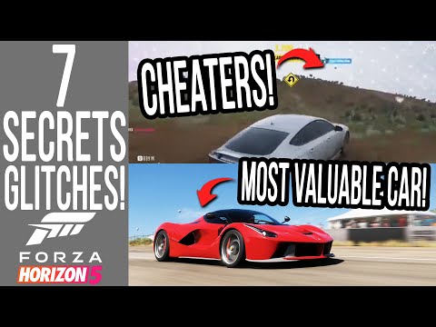 Forza Horizon 5 – 7 NEW Secrets, Glitches & Easter Eggs! CHEATERS IN MULTIPLAYER…