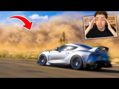 FORZA HORIZON 5 – CORRIDA DENTRO da MAIOR TEMPESTADE DE AREIA!