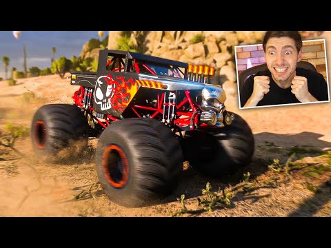 FORZA HORIZON 5 – DIRIGI um MONSTER TRUCK HOTWHEELS!!!