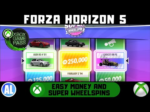 Forza Horizon 5 – Easy Money and Super Wheelspins #Xbox #XboxGamePass #ForzaHorizon5