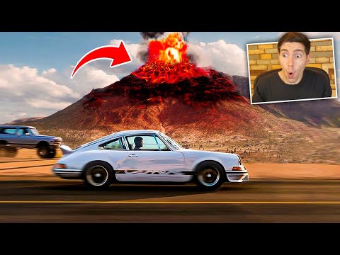 FORZA HORIZON 5 – ENTREI DENTRO de um VULCÃO EM ERUPÇÃO!