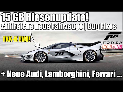 Forza Horizon 5 – Fettes 15 GB Update | Zahlreiche Bug-Fixes | 20 Neue Fahrzeuge im Update! +CarPass