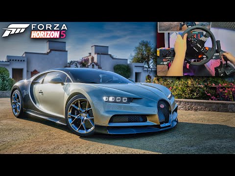 Forza Horizon 5 gameplay 4k Bugatti Chiron sunday ride