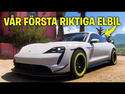 FORZA HORIZON 5 – KÖPER VÅR FÖRSTA ELBIL I SPELET *SÄLLSYNT PORSCHE TAYCAN*