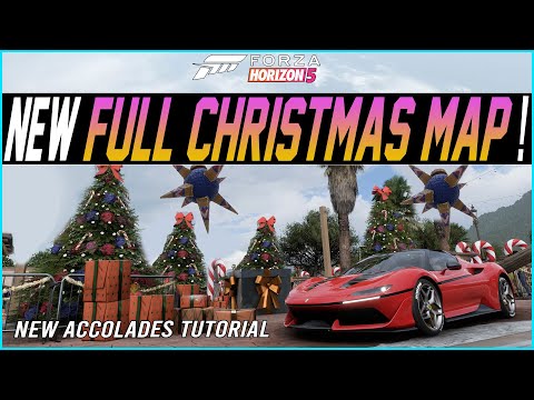Forza Horizon 5 – NEW Christmas Map Showcase! – How To Unlock NEW Accolades