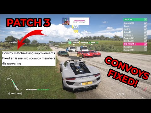 Forza Horizon 5 – Patch 3 – Convoys Now FIXED! No Treasure Hunt Fix!