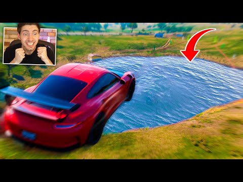 FORZA HORIZON 5 – PULEI DE PORSCHE em um LAGO!!! (DEU RUIM)