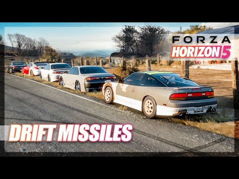 Forza Horizon 5 – Taking Drift Missiles to Ebisu Circuit!