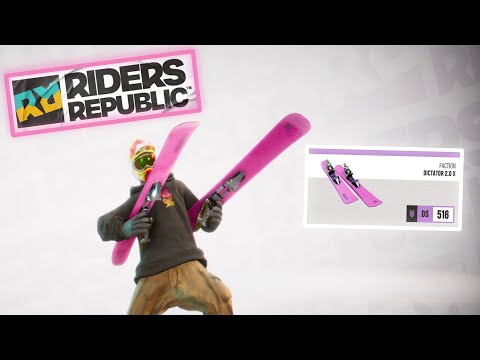 FREE Deep Snow Skis In RIDERS REPUBLIC