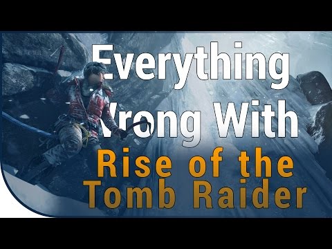 GAME SINS | Everything Wrong With Rise Of The Tomb Raider