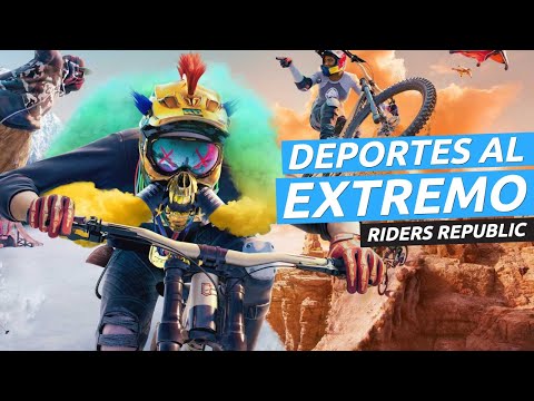 Gameplay e impresiones de Riders Republic, el juego deportivo de Ubisoft