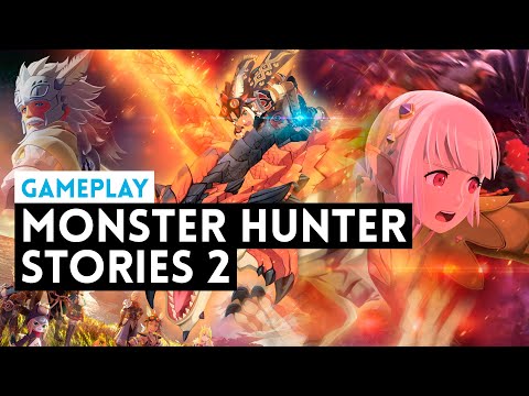 Gameplay MONSTER HUNTER STORIES 2: WINGS of RUIN – Una GRAN AVENTURA en el mundo de MONSTER HUNTER