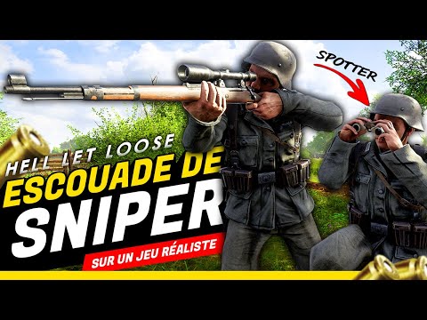 Gameplay SNIPER en ESCOUADE sur un jeu REALISTE 💥 Hell Let Loose